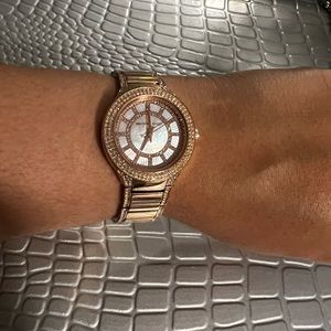 Michael Kors Rose gold watch
